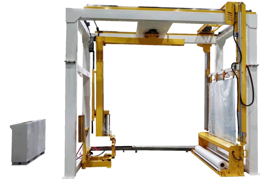 在線(xiàn)式覆頂搖臂式纏繞機(jī) 在線(xiàn)式覆頂搖臂式纏繞機(jī)